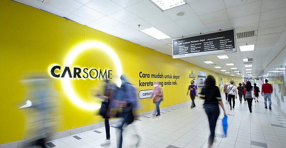 station sponsorship carsome